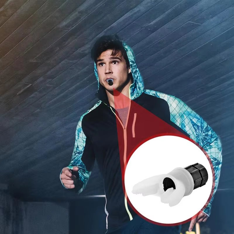Portable Lung Capacity & Abdominal Breathing Trainer with Adjustable Intensity – Enhance Strength and Performance.