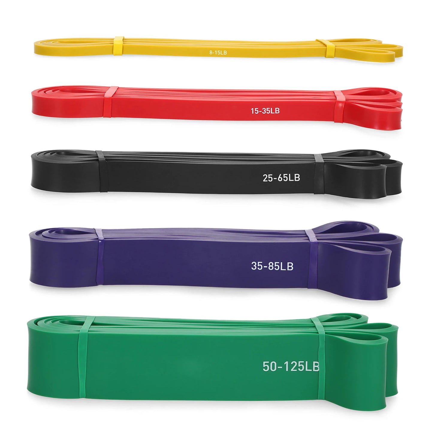 Resistance Bands Set – Pull-up Assist, Powerlifting, and Stretching for Enhanced Performance.