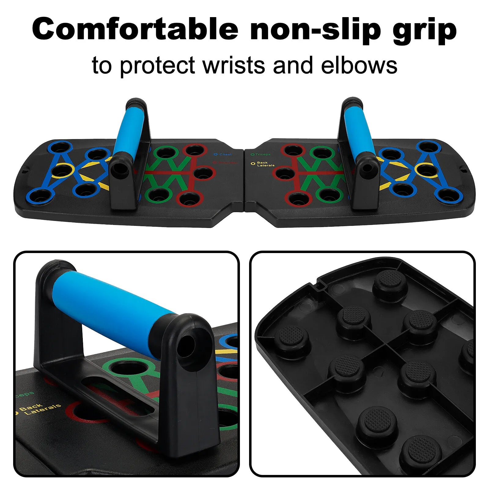 28-in-1 Push-Up Rack Board System for Home Gym Fitness Training
