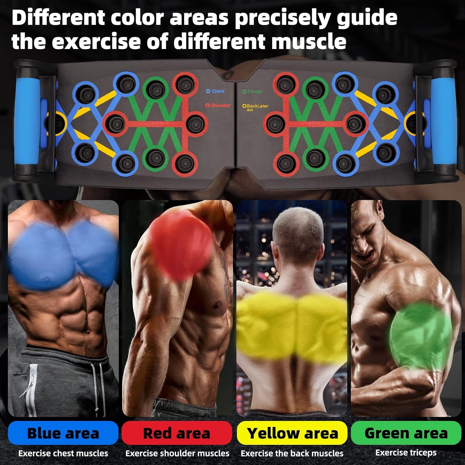 28-in-1 Push-Up Rack Board System for Home Gym Fitness Training