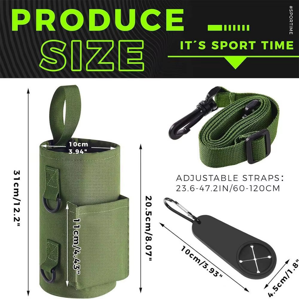 Magnetic Gym Water Bottle Bag 