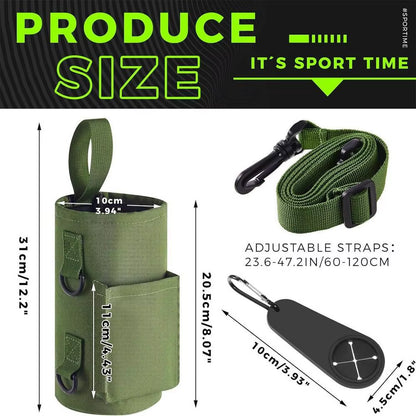 Magnetic Gym Water Bottle Bag 