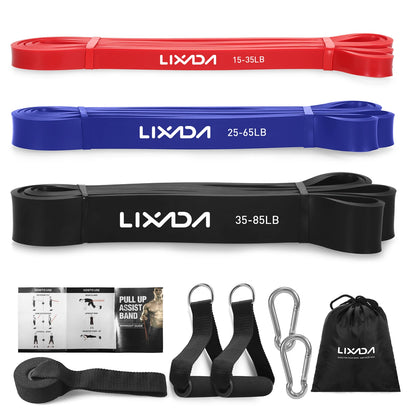 Resistance Bands Set – Pull-up Assist, Powerlifting, and Stretching for Enhanced Performance.