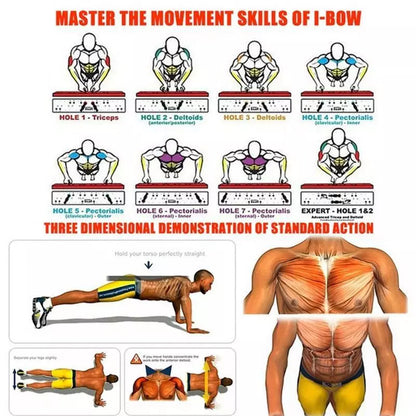 28-in-1 Push-Up Rack Board System for Home Gym Fitness Training
