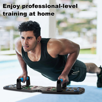 28-in-1 Push-Up Rack Board System for Home Gym Fitness Training
