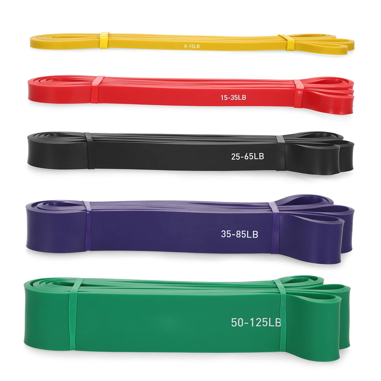 Resistance Bands Set – Pull-up Assist, Powerlifting, and Stretching for Enhanced Performance.